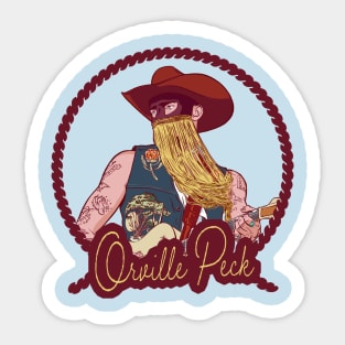 Orville Peck Bronco Running Wild Sticker